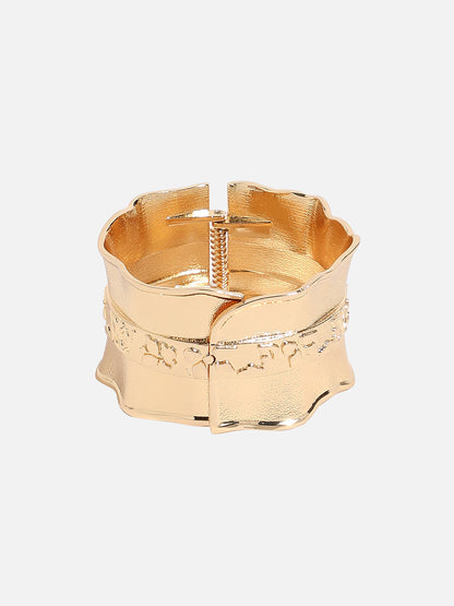 Gold Plated Cuff Bracelet