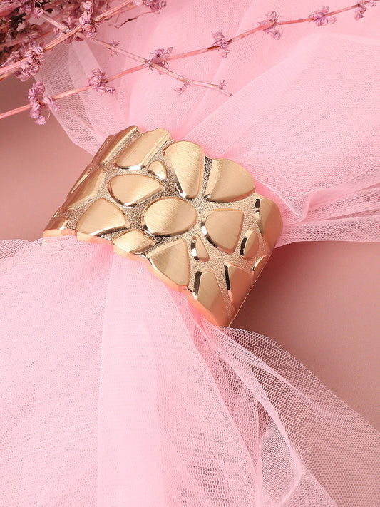 Gold Plated Cuff Bracelet