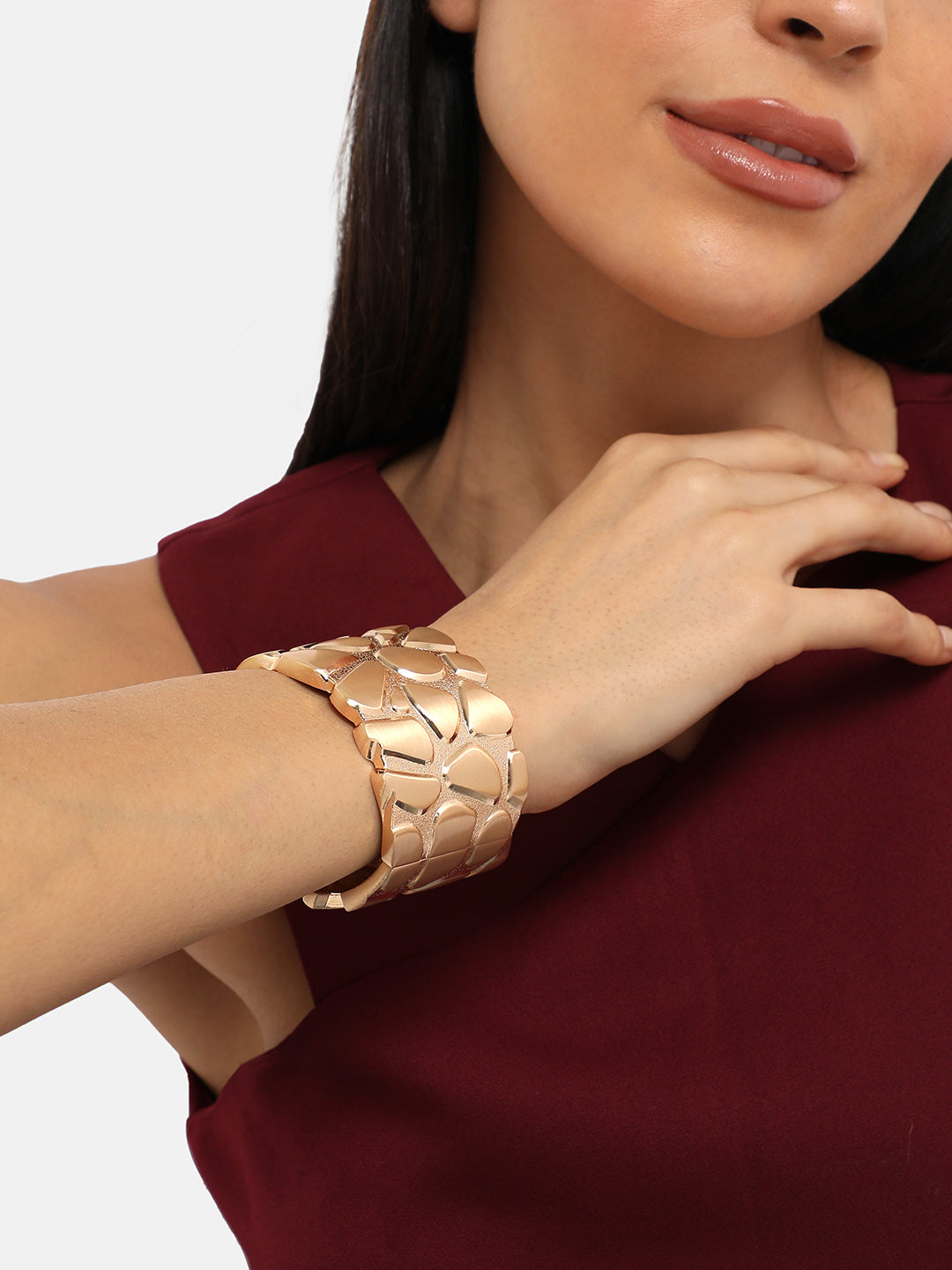 Gold Plated Cuff Bracelet