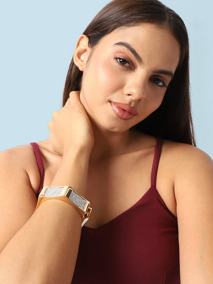 Gold Plated Cuff Bracelet