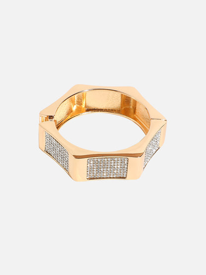 Gold Plated Cuff Bracelet