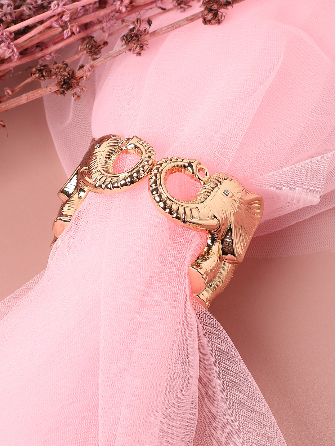 Gold-Plated Cuff Bracelet