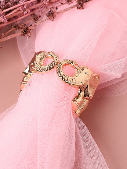 Gold-Plated Cuff Bracelet