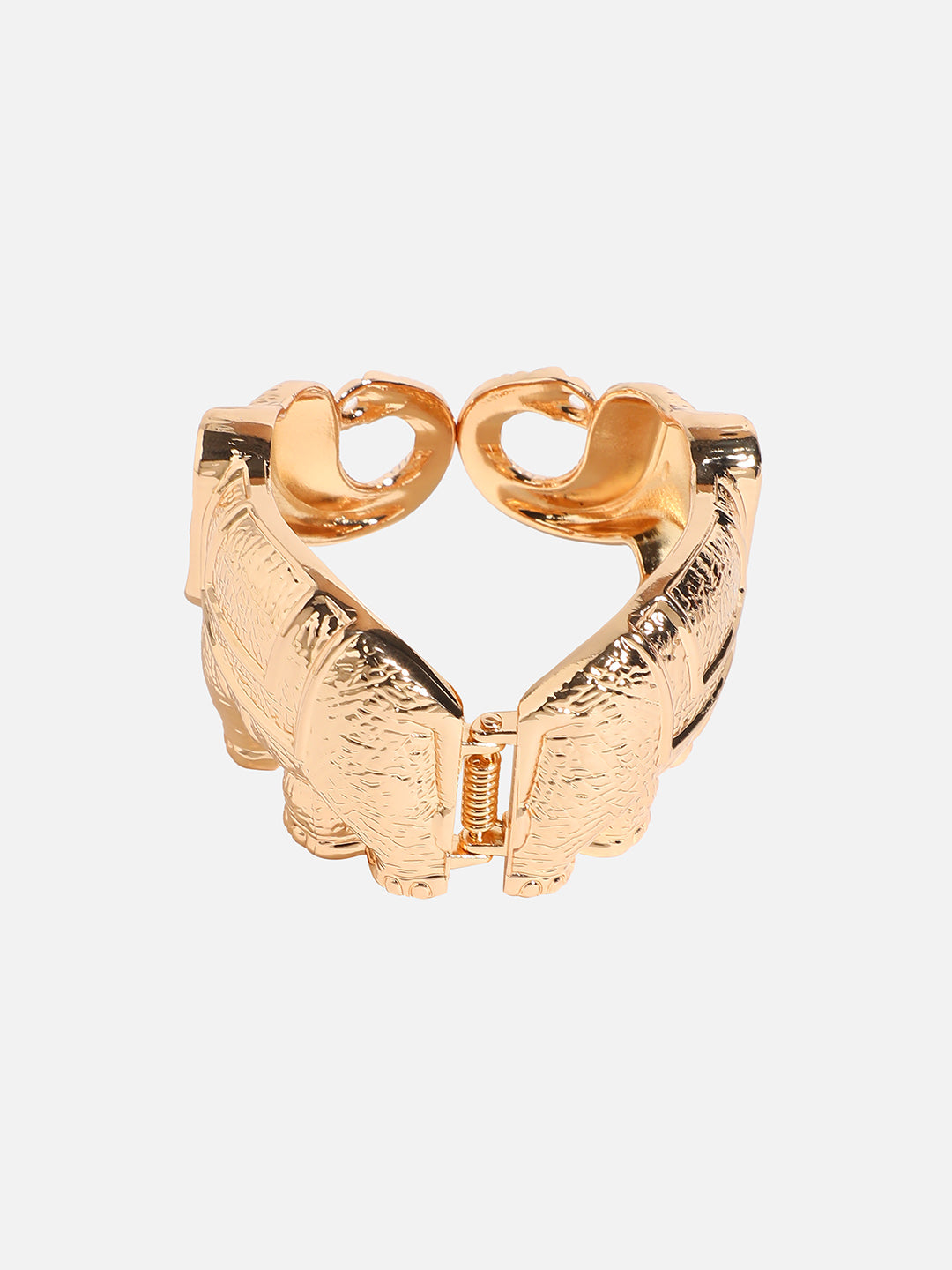 Gold-Plated Cuff Bracelet