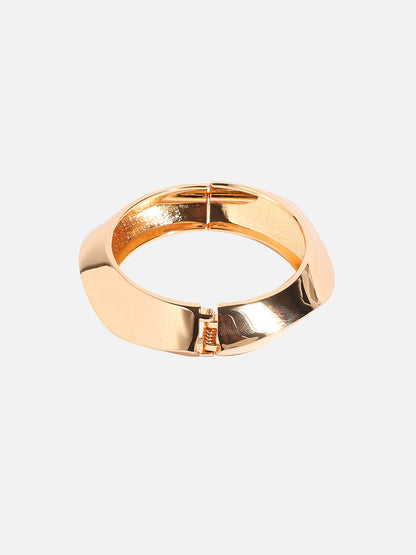 Gold-Plated Cuff Bracelet