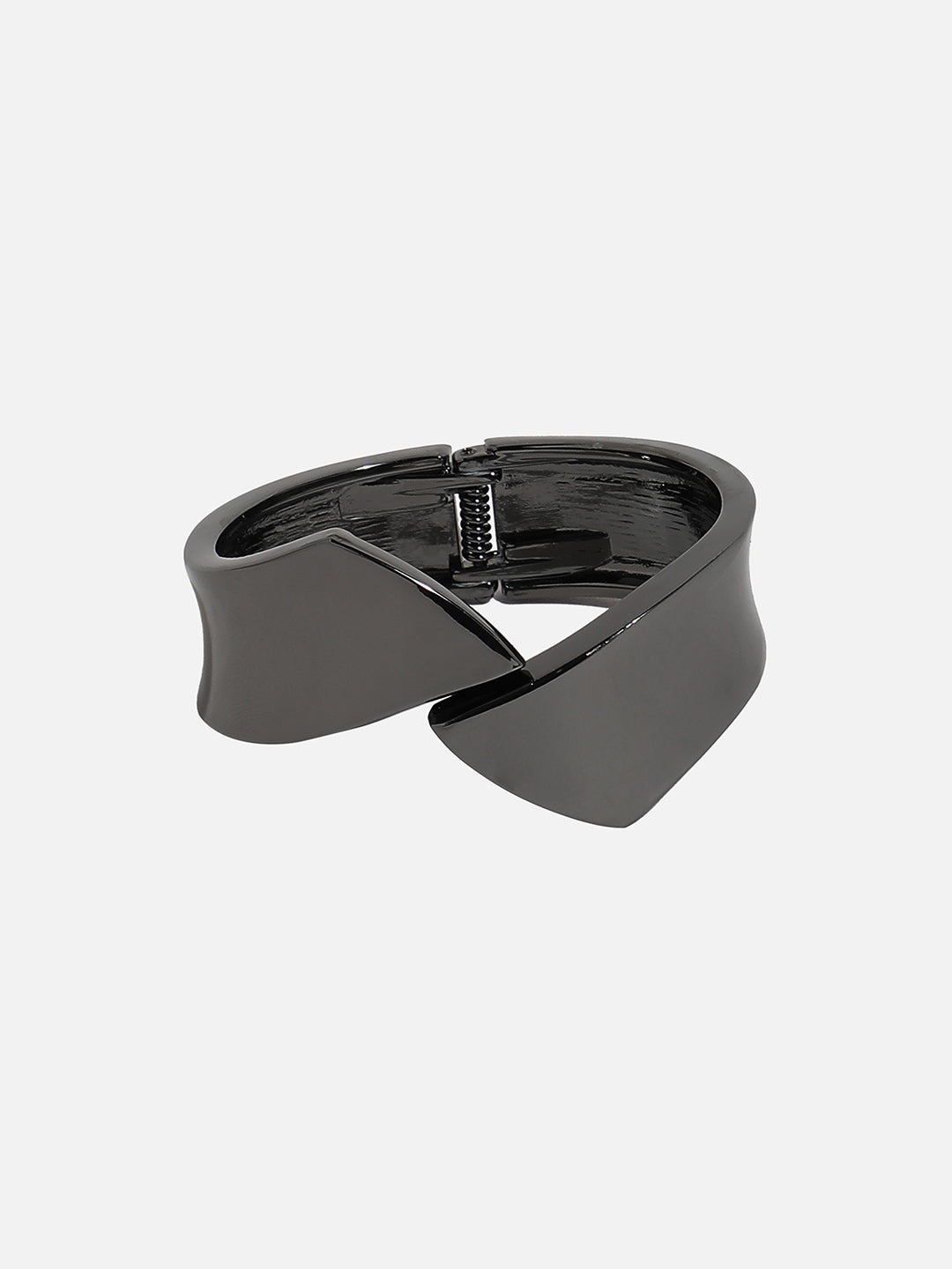 Silver Plated Zig-Zag Cuff Bracelet