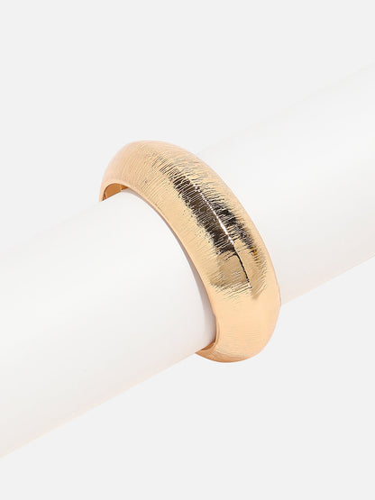 Gold Plated Kada Bracelet