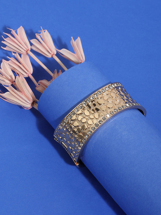 Gold-Plated Cuff Bracelet