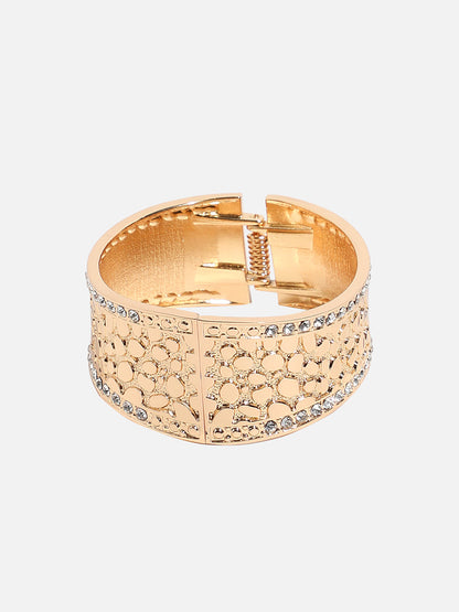 Gold-Plated Cuff Bracelet