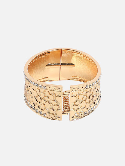 Gold-Plated Cuff Bracelet