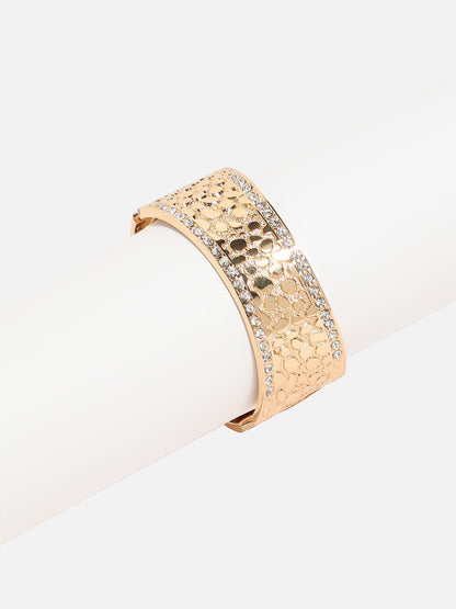 Gold-Plated Cuff Bracelet