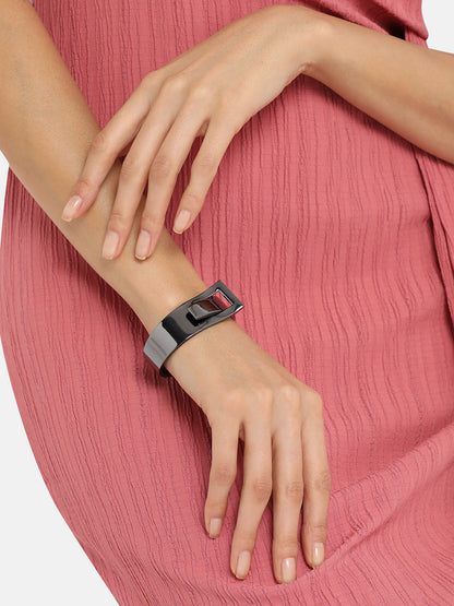 Silver-Plated Cuff Bracelet