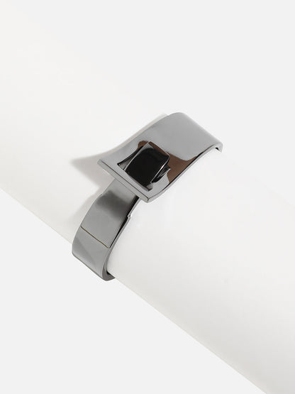 Silver-Plated Cuff Bracelet