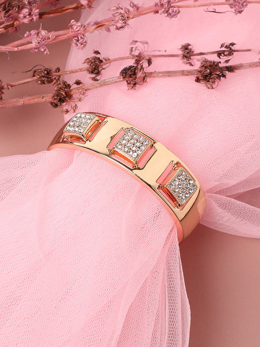 Gold-Plated Kada Bracelet