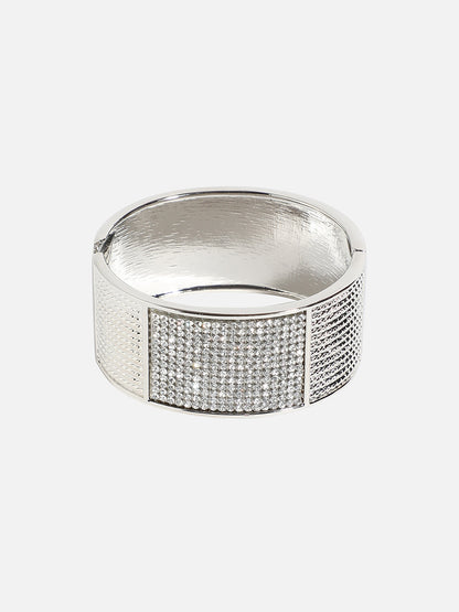 Silver-Plated Cuff Bracelet