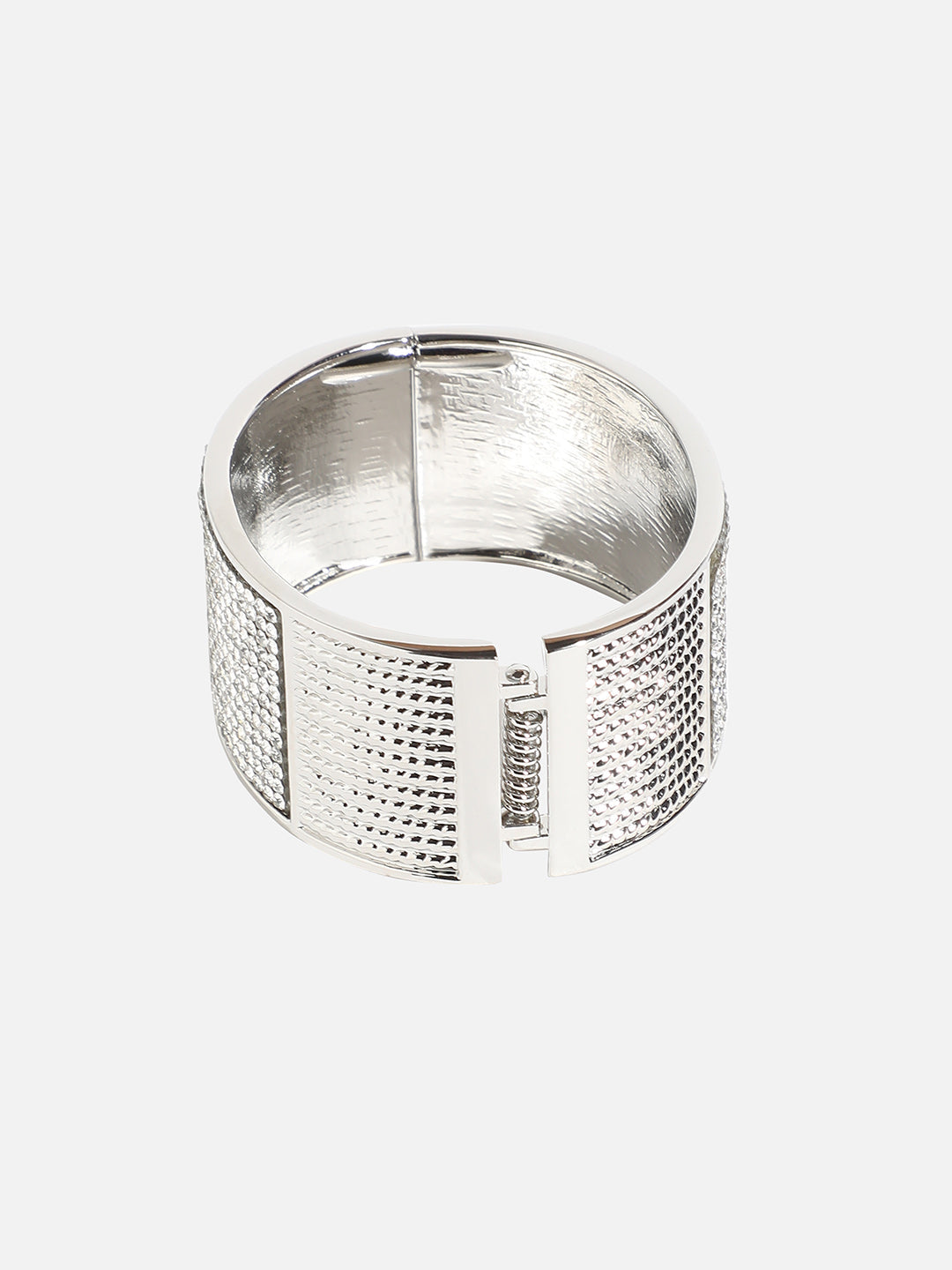 Silver-Plated Cuff Bracelet