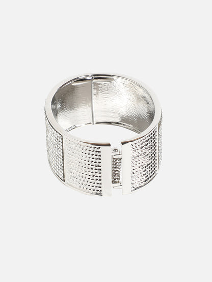 Silver-Plated Cuff Bracelet