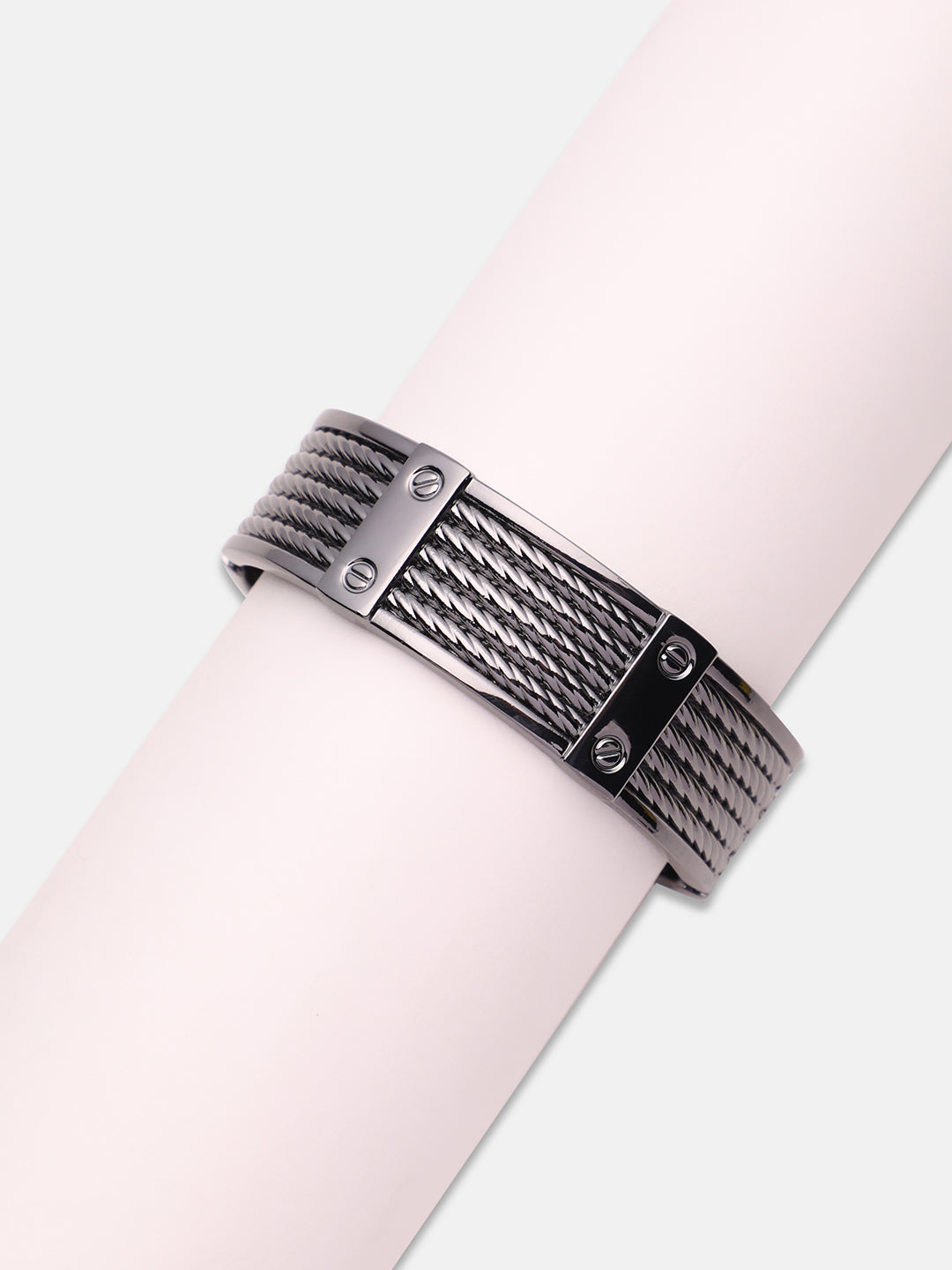 Silver-Plated Cuff Bracelet