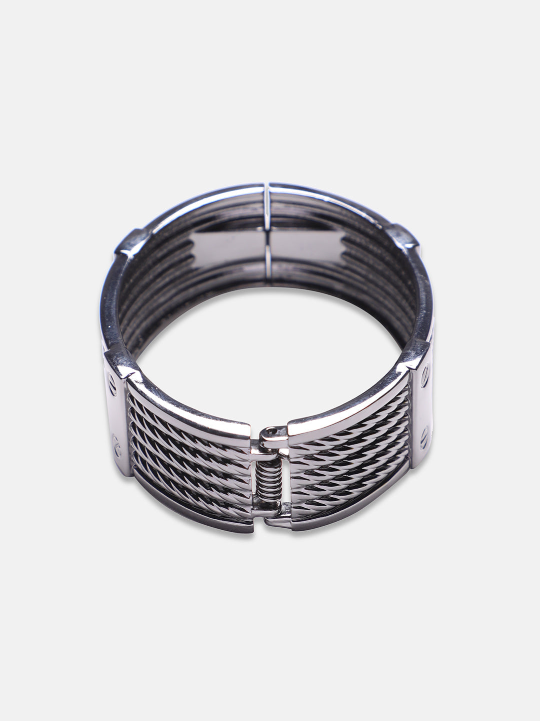 Silver-Plated Cuff Bracelet
