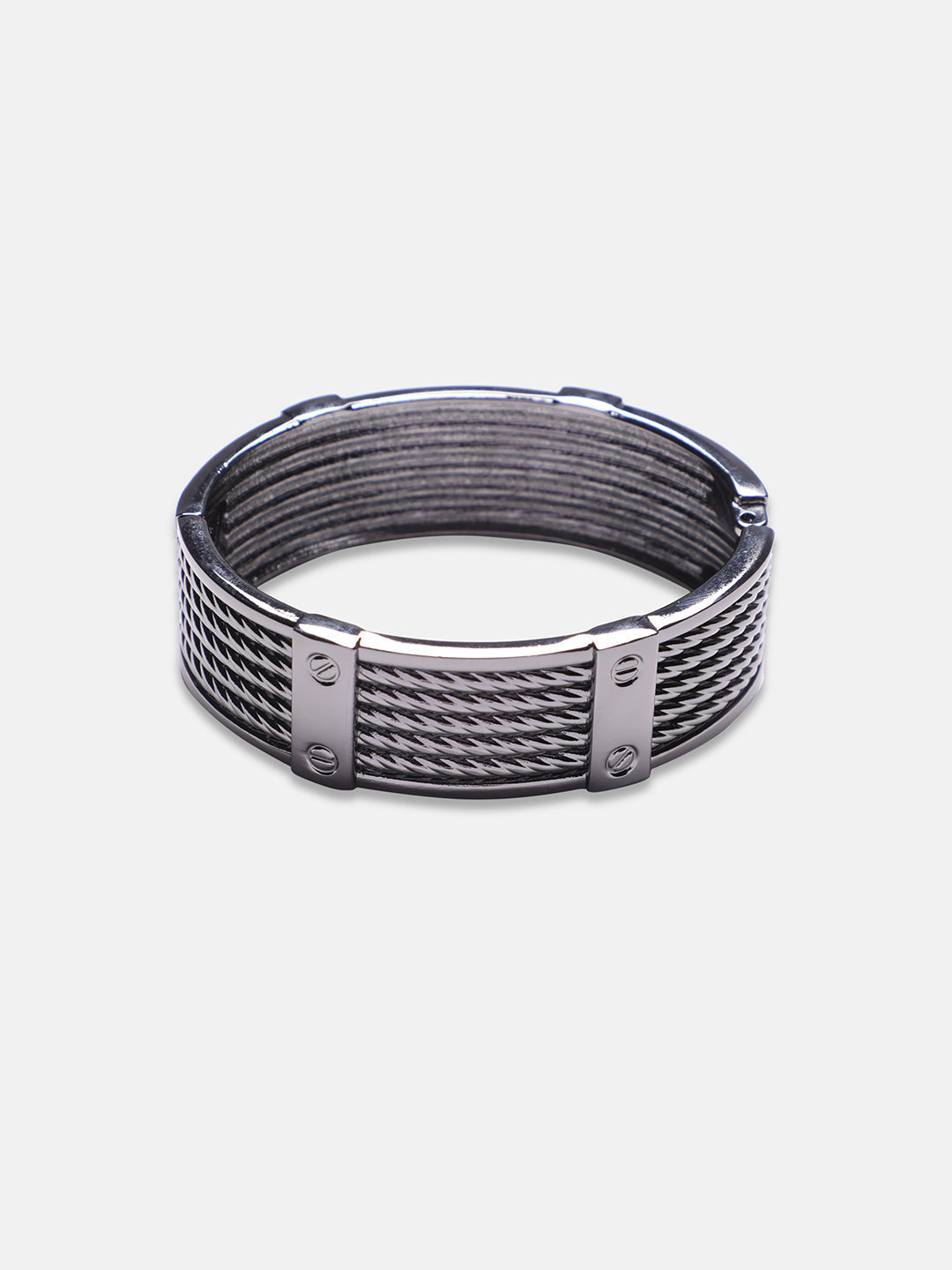 Silver-Plated Cuff Bracelet