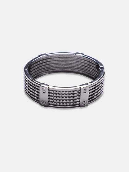 Silver-Plated Cuff Bracelet