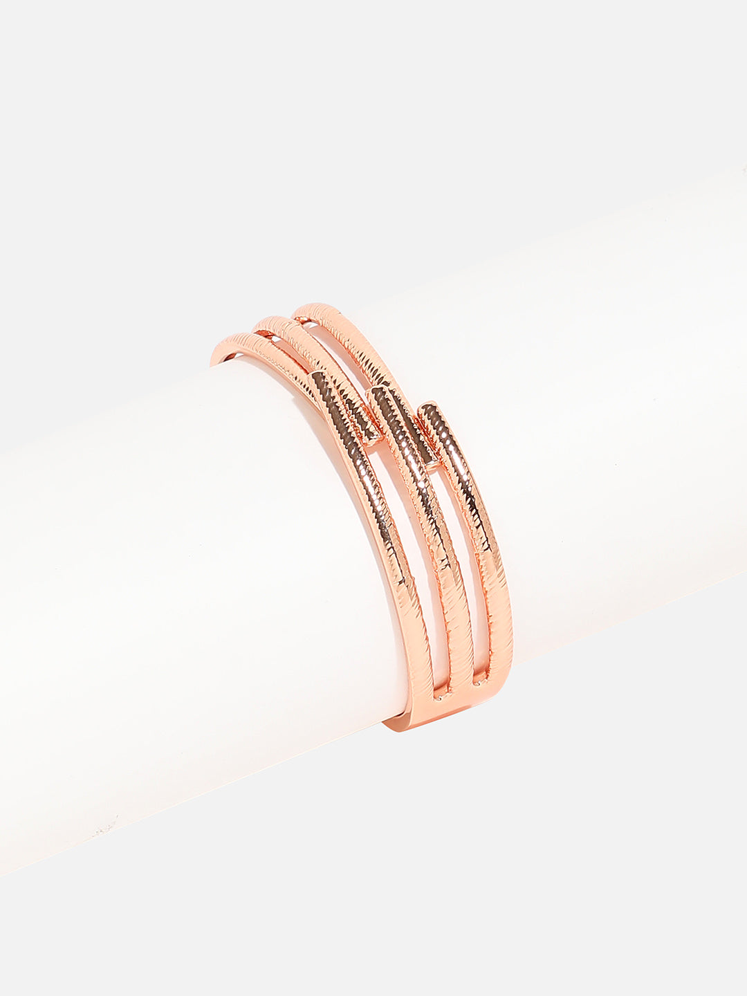 Rose Gold Plated Cuff Bracelet