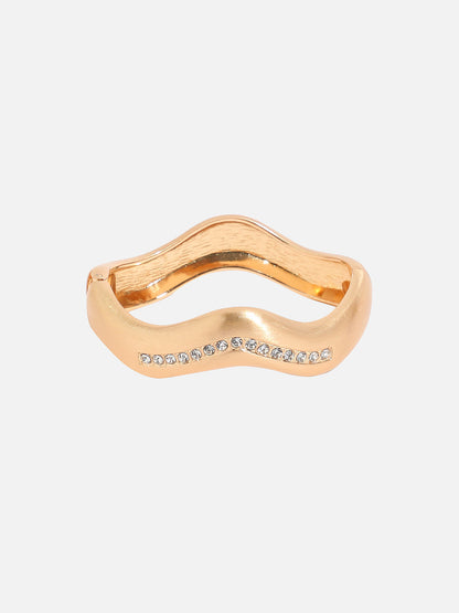 Gold-Plated Kada Bracelet