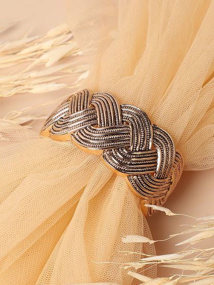 Gold-Plated Cuff Bracelet