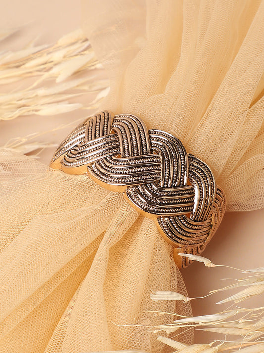 Gold-Plated Cuff Bracelet
