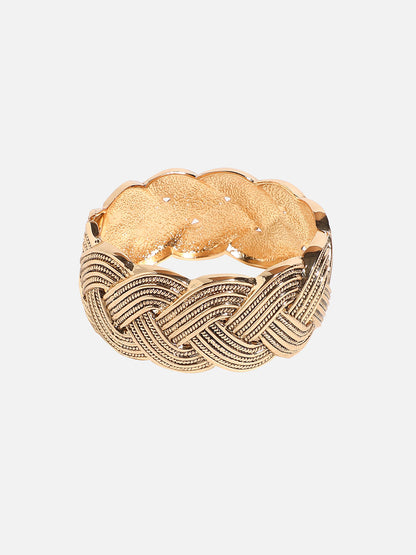 Gold-Plated Cuff Bracelet