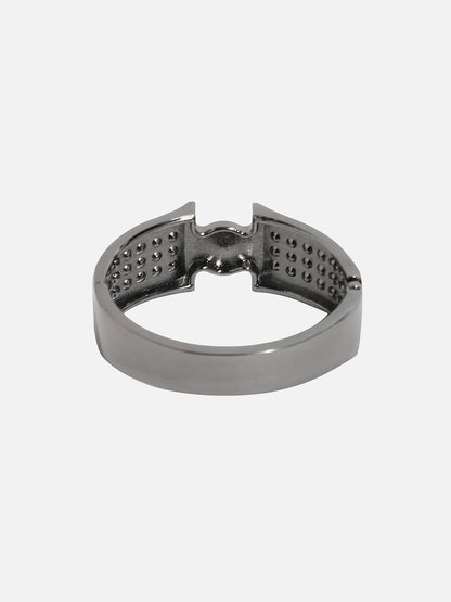 Silver Plated Pearl Drop Cuff Bracelet
