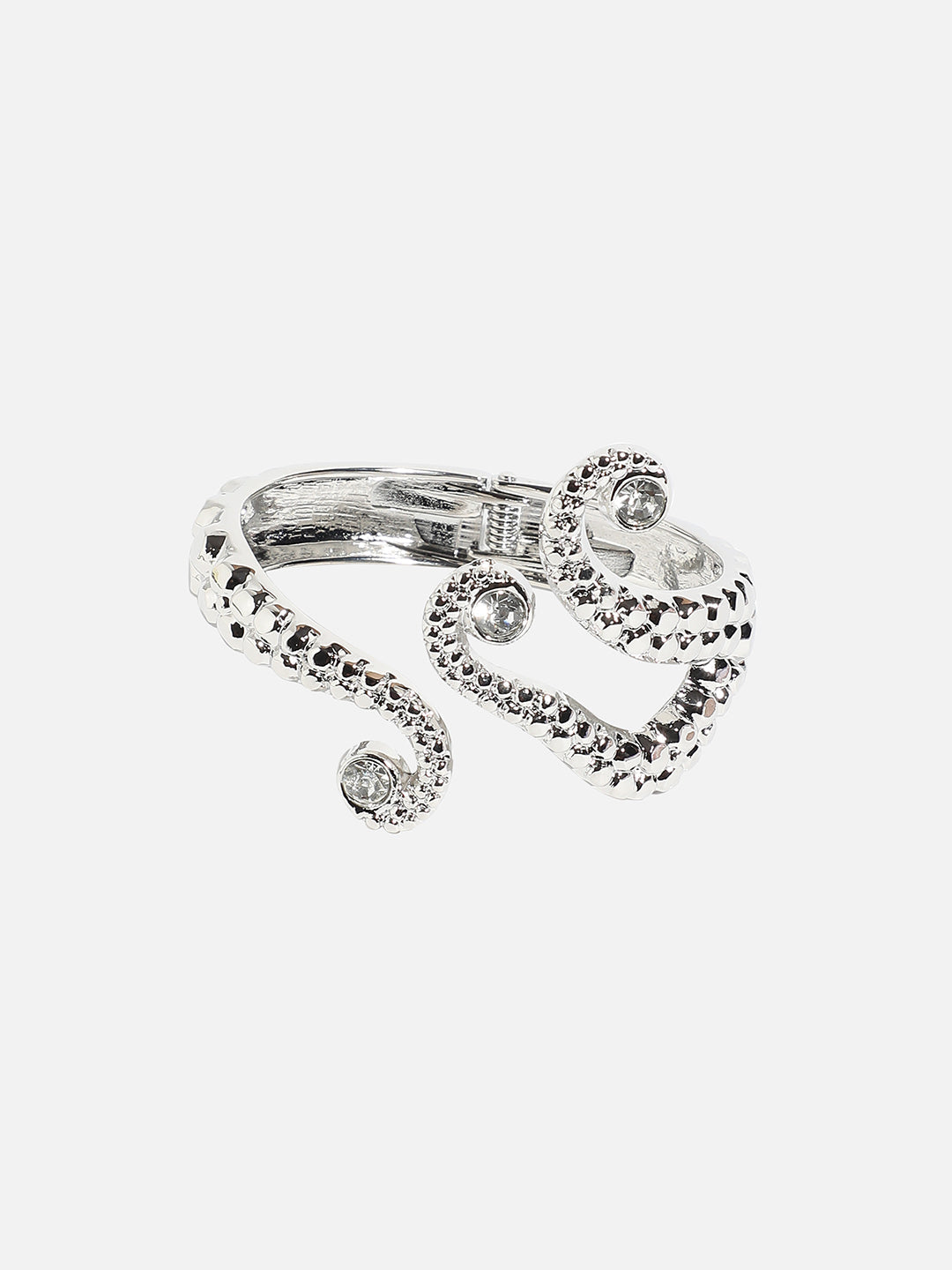 Silver-Plated Cuff Bracelet