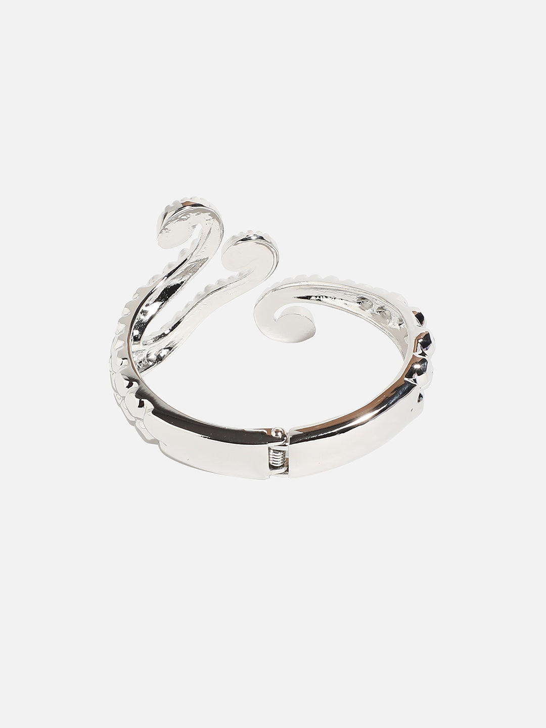 Silver-Plated Cuff Bracelet