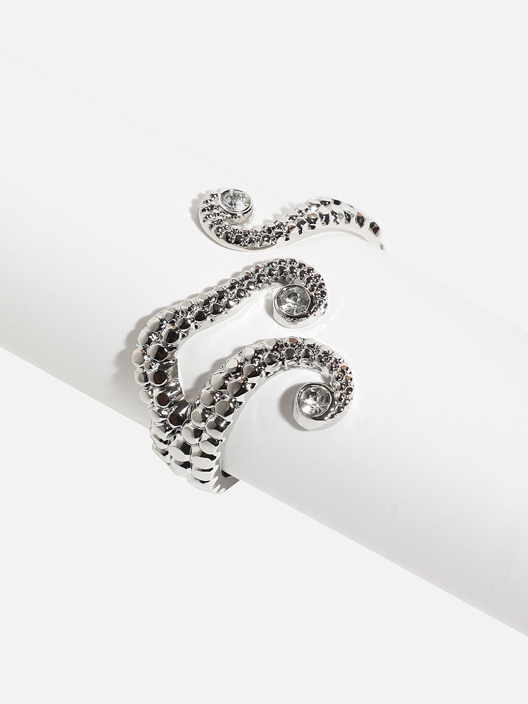 Silver-Plated Cuff Bracelet
