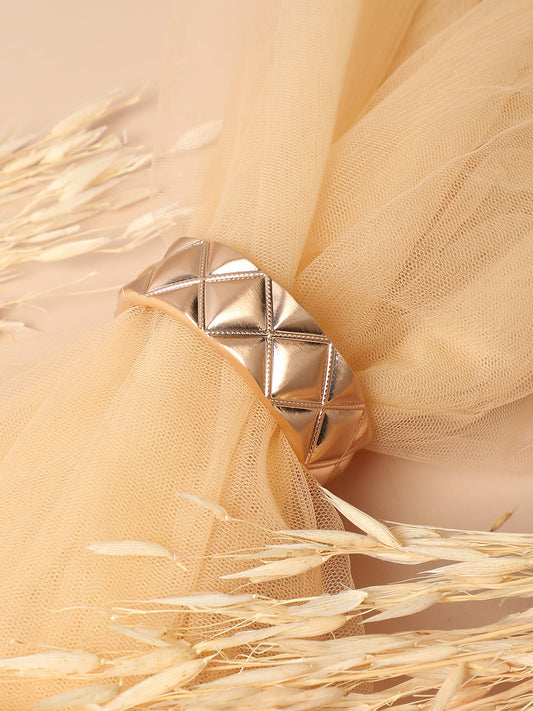 Gold-Plated Cuff Bracelet