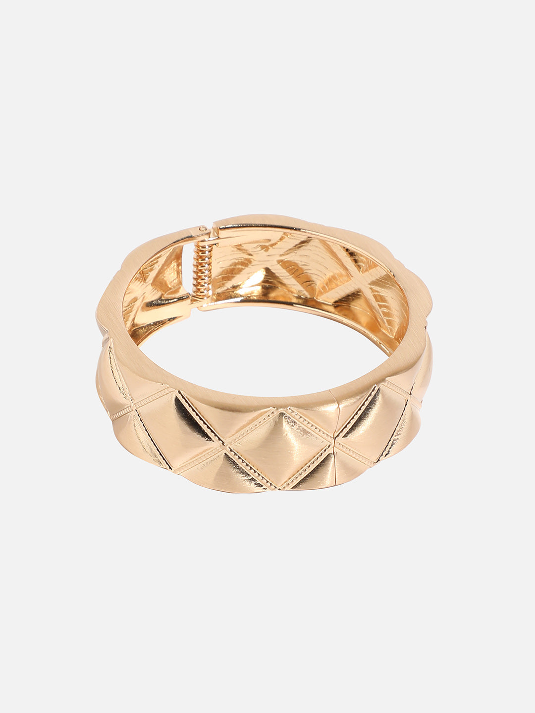Gold-Plated Cuff Bracelet