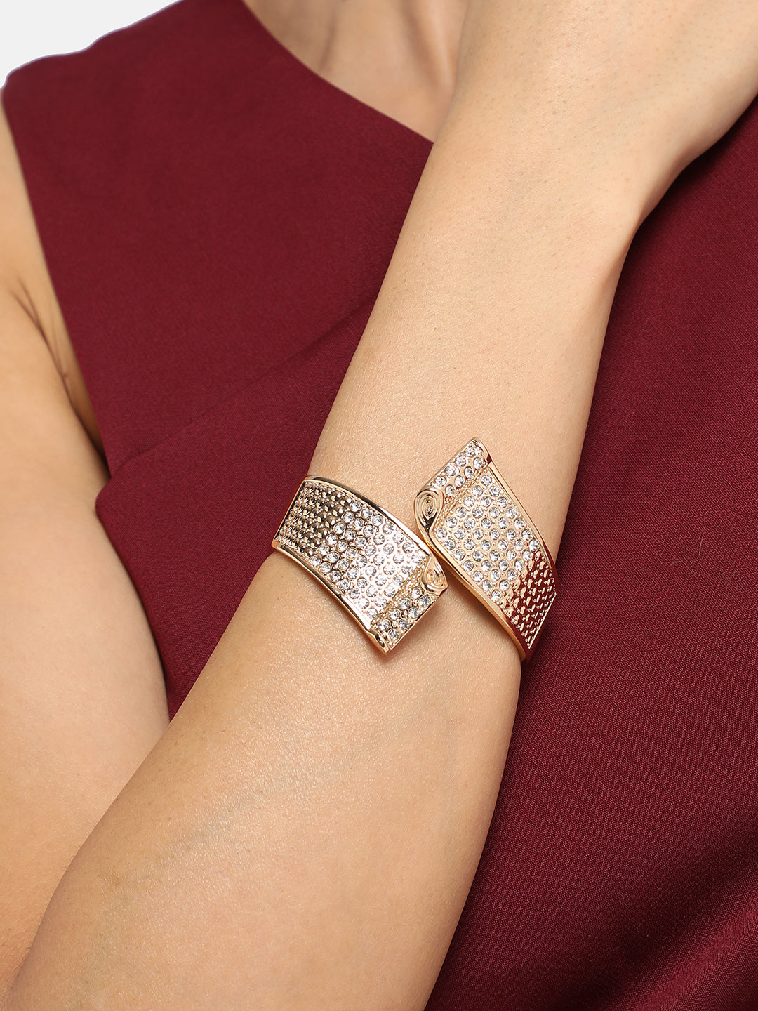 Gold Plated Cuff Bracelet
