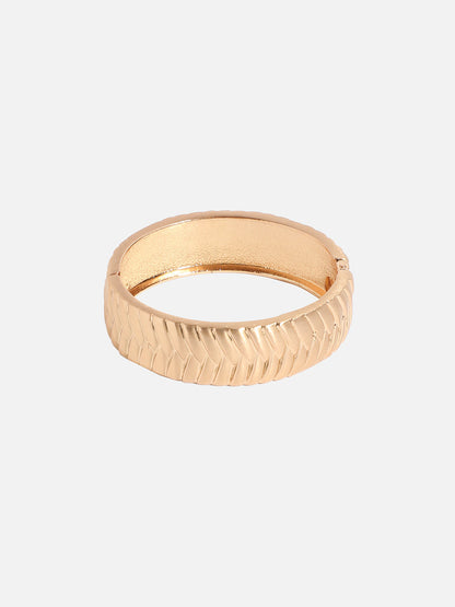 Gold-Plated Kada Bracelet