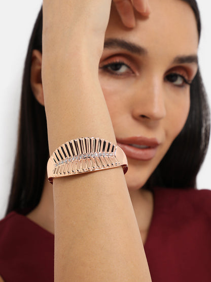 Gold-Plated Cuff Bracelet
