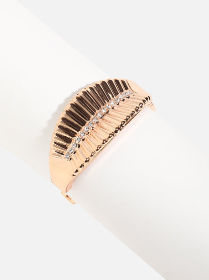 Gold-Plated Cuff Bracelet