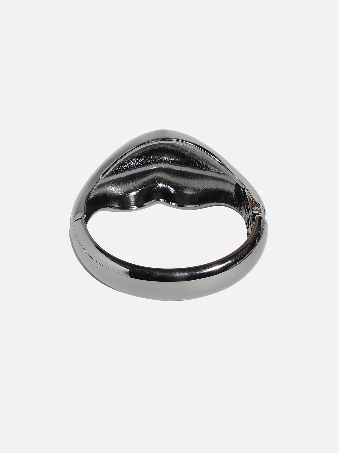 Silver-Plated Bangle-Style Bracelet