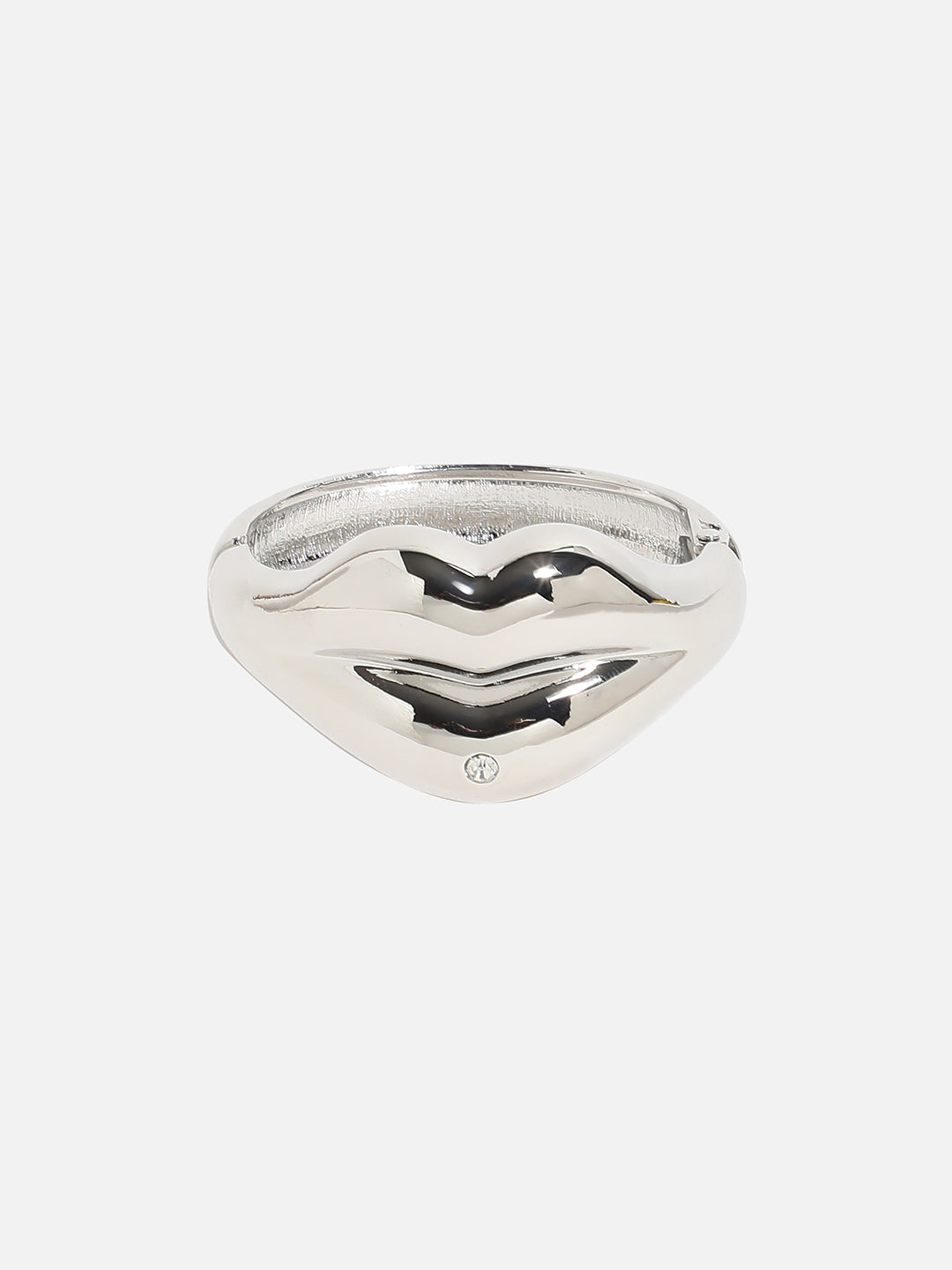 Silver-Plated Kada Bracelet