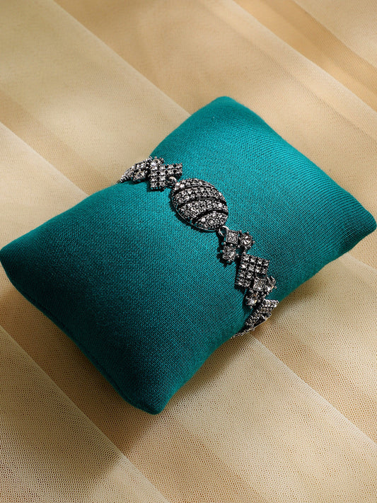Silver Plated Charm Bracelet