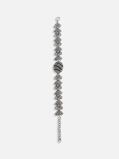 Silver Plated Charm Bracelet