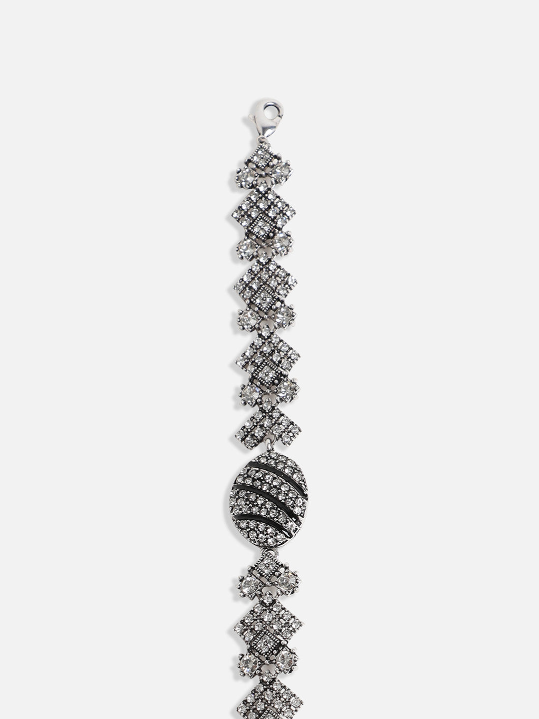 Silver Plated Charm Bracelet