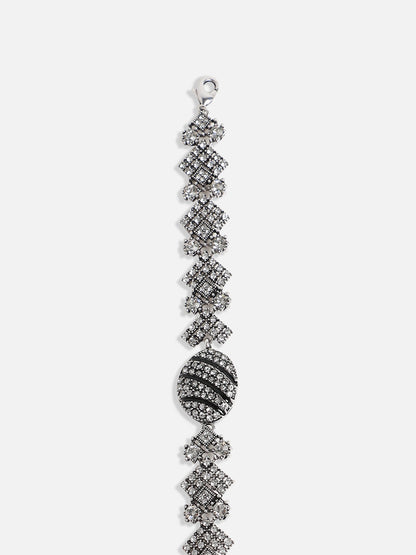 Silver Plated Charm Bracelet