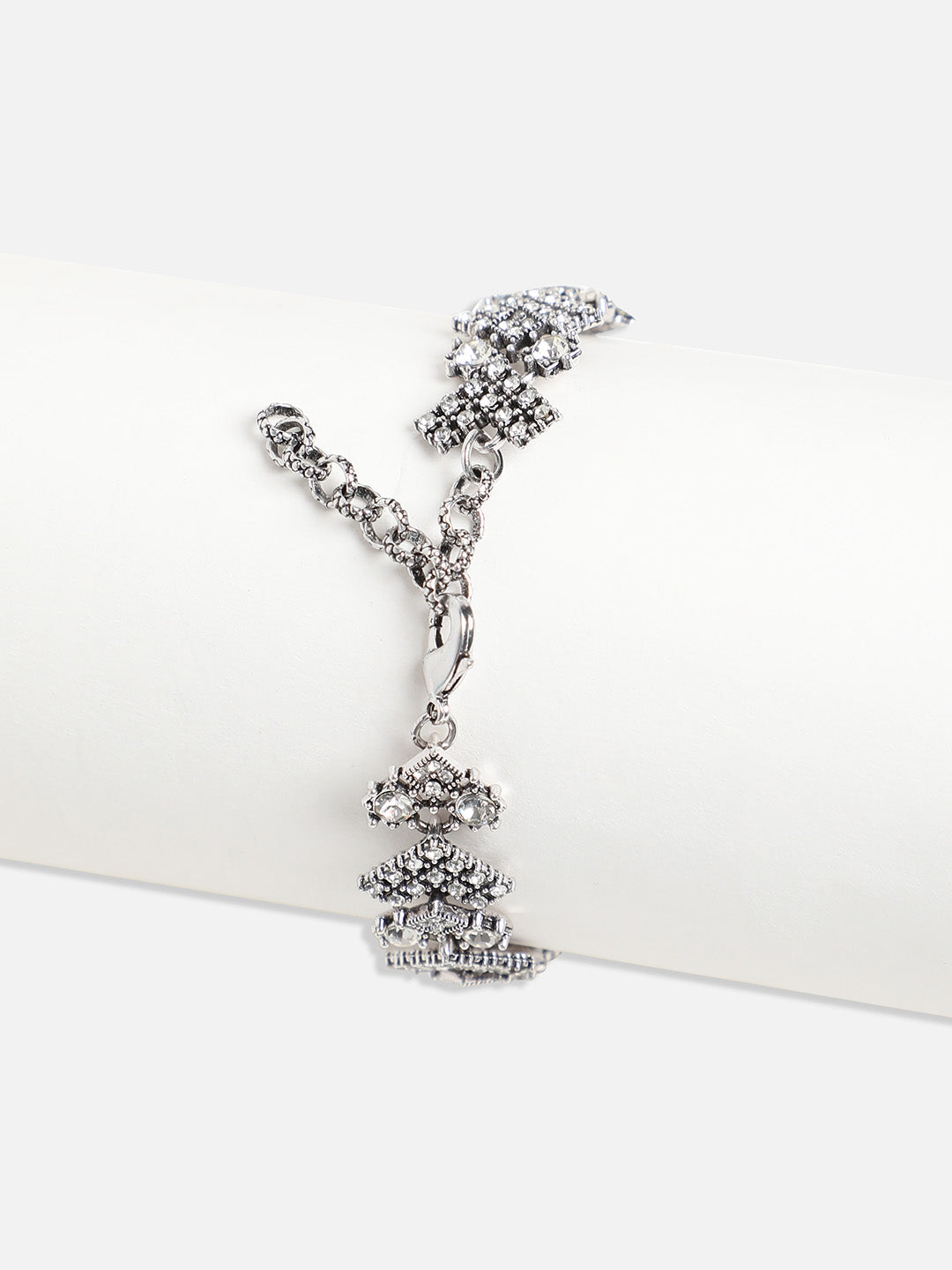 Silver Plated Charm Bracelet