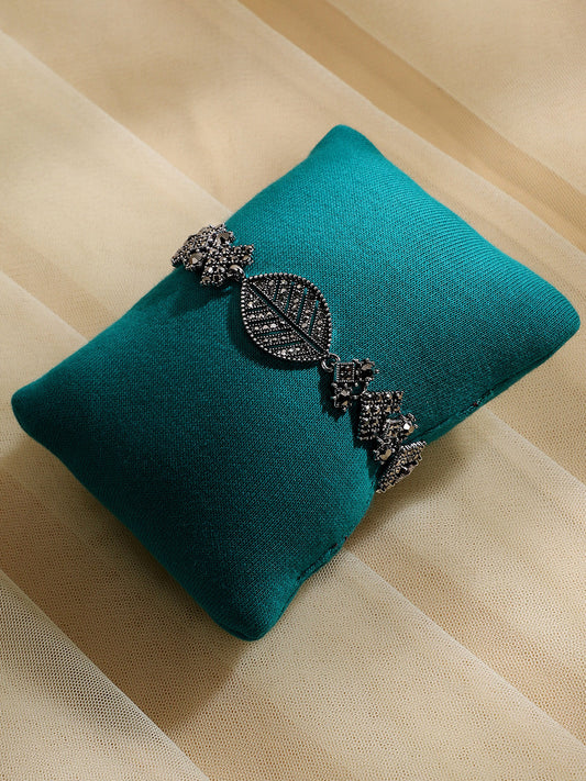 Silver-Plated Link Bracelet