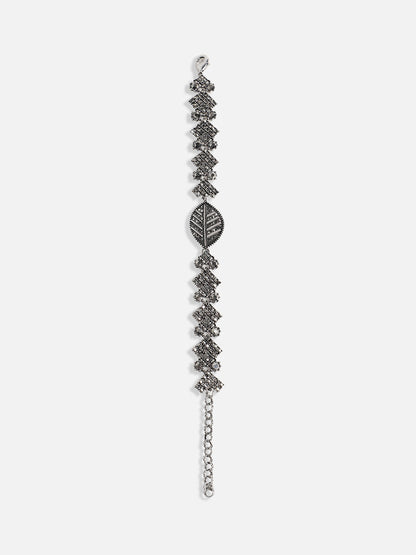 Silver-Plated Link Bracelet