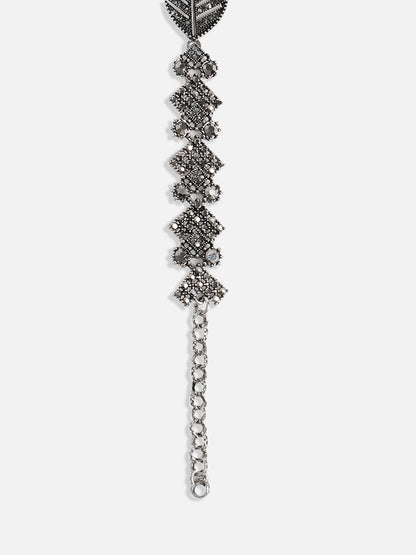 Silver-Plated Link Bracelet